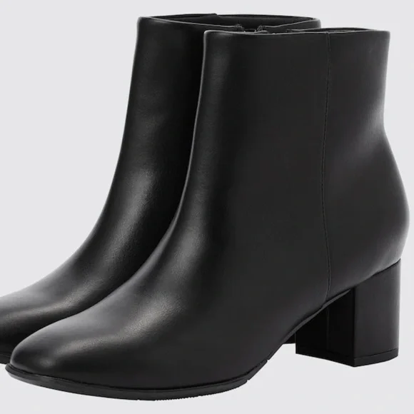 Uniqlo | Shoes | Women Comfort Feel Sidezip Short Boots
